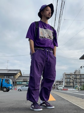 「LAKAI（ラカイ）のアイテム」を使った、トヲルさん（メンズ・180cm）の夏コーディネート