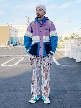 「Blue Standard （ブルースタンダード）のアイテム」を使った、トヲルさん（メンズ・180cm）の秋コーディネート