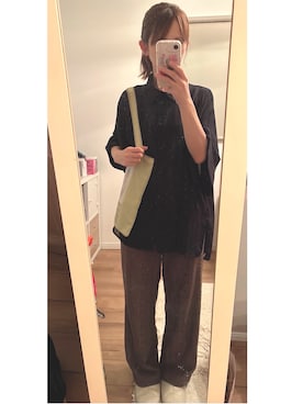 「Ameri（アメリ）のアイテム」を使った、Chiiiさん（レディース・155cm）の夏コーディネート
