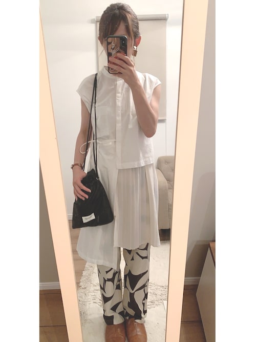 マ*ー様 public tokyo ボタニカルアートパンツ PUBLIC TOKYO（パブリックトウキョウ）の「ボタニカルアート