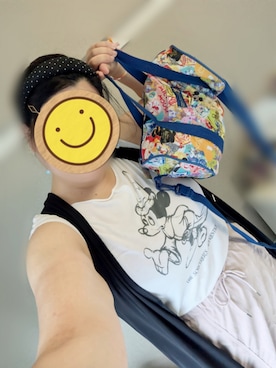 「アイテム（ベスト）」を使った、あゆ🍎さん（レディース・170cm）の夏コーディネート