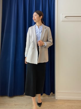 Maekawaさん（レディース・166cm）の春コーディネート