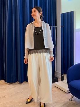 Maekawaさん（レディース・166cm）の春コーディネート