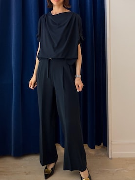 「MICO COULIER（ミコクリエ）のアイテム」を使った、Maekawaさん（レディース・166cm）の春コーディネート