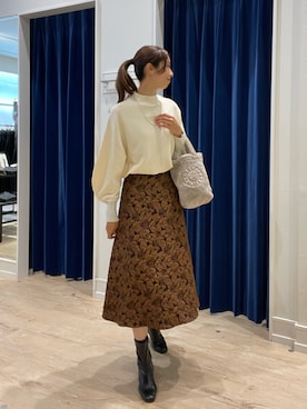 Maekawaさん（レディース・166cm）の秋コーディネート