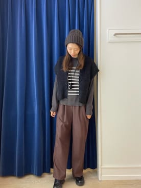 Maekawaさん（レディース・166cm）の秋コーディネート