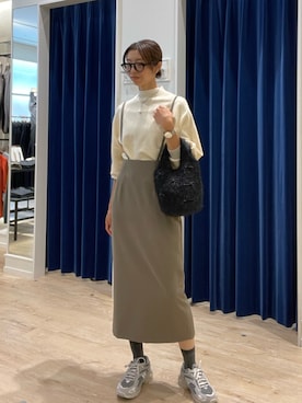 Maekawaさん（レディース・166cm）の秋コーディネート