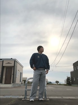 「STARTER（スターター）のアイテム（ジャケット/アウター）」を使った、aa063065さん（メンズ・175cm）の秋コーディネート