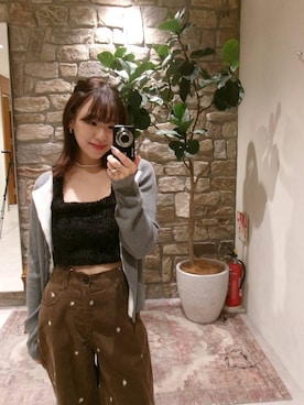 「アイテム（その他トップス）」を使った、yuuka520さん（レディース・155cm・20代）の秋コーディネート