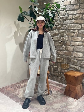 「アイテム（インナーウェア/肌着）」を使った、yuuka520さん（レディース・155cm）の秋コーディネート