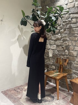 「アイテム（インナーウェア/肌着）」を使った、yuuka520さん（レディース・155cm）の秋コーディネート