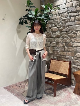 「OOFOS（ウーフォス）のアイテム」を使った、yuuka520さん（レディース・155cm）の夏コーディネート