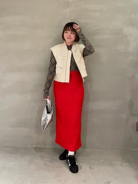 「HELLO.SANFRANCISCO（ハローサンフランシスコ）のアイテム」を使った、himechanyuさん（骨格ストレート・レディース・161cm）の春コーディネート