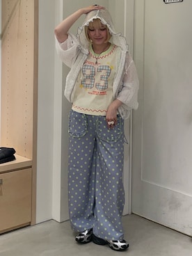 himechanyuさん(レディース・161cm)の夏コーディネート