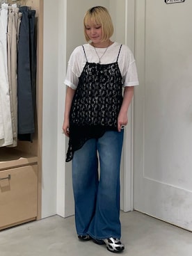 himechanyuさん(レディース・161cm)の夏コーディネート