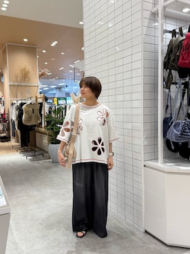 「HELLO.SANFRANCISCO（ハローサンフランシスコ）のアイテム」を使った、J  U R  Iさん（骨格ストレート・レディース・156cm）の夏コーディネート
