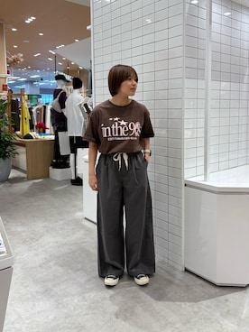 「ODD STUDIO（オッドスタジオ）のアイテム」を使った、J  U R  Iさん（レディース・156cm）の秋コーディネート