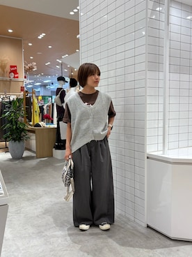 「ODD STUDIO（オッドスタジオ）のアイテム」を使った、J  U R  Iさん（レディース・156cm）の秋コーディネート