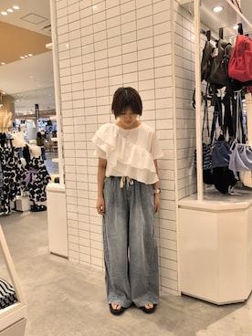 J  U R  Iさん（骨格ストレート・レディース・156cm）の夏コーディネート