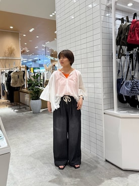 J  U R  Iさん（レディース・156cm）の夏コーディネート