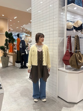 J  U R  Iさん（レディース・156cm）の秋コーディネート