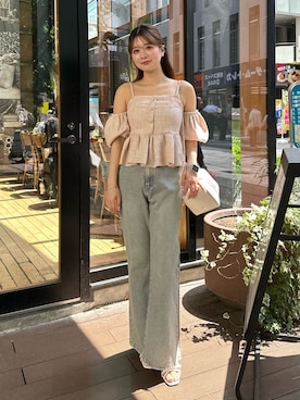 viiivii87さん（レディース・160cm）の夏コーディネート