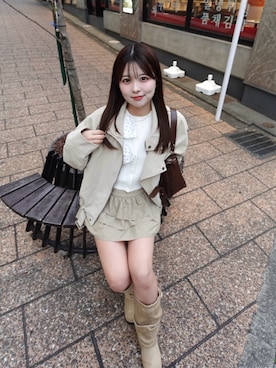 viiivii87さん（レディース・160cm）の冬コーディネート