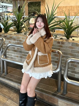 「Chico（チコ）のアイテム（スカート）」を使った、viiivii87さん（レディース・160cm）の秋コーディネート