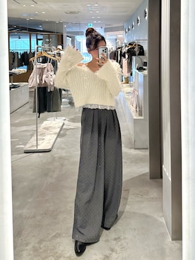 「アイテム（パンツ）」を使った、viiivii87さん（レディース・160cm）の秋コーディネート