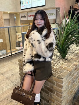 「アイテム（ボストンバッグ）」を使った、viiivii87さん（レディース・160cm）の秋コーディネート