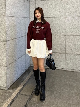 「アイテム（ボストンバッグ）」を使った、viiivii87さん（レディース・160cm）の夏コーディネート