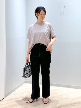 「アイテム（カチューシャ）」を使った、miinoさん（レディース・152cm・40代）の夏コーディネート