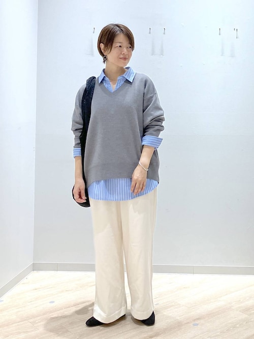 セール】スキッパーシャツ/599629（シャツ/ブラウス）｜GLOBAL WORK