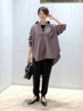 「カジュアル」｜miinoさん（レディース・152cm・40代）の秋コーディネート