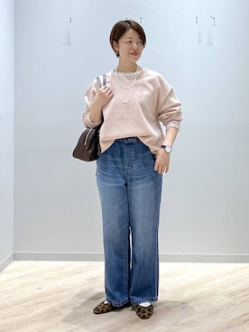 「GLOBAL WORK（グローバルワーク）のアイテム（アクセサリー）」を使った、miinoさん（レディース・152cm）の春コーディネート