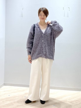 「アイテム（アクセサリー）」を使った、miinoさん（レディース・152cm）の秋コーディネート