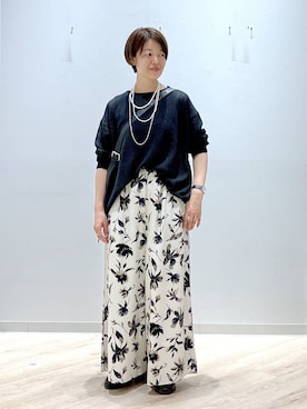 「GLOBAL WORK（グローバルワーク）のアイテム（シューズ）」を使った、miinoさん（レディース・152cm）の春コーディネート