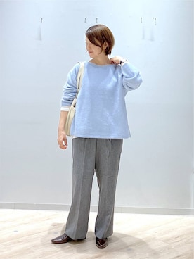 「GLOBAL WORK（グローバルワーク）のアイテム（パンプス）」を使った、miinoさん（レディース・152cm）の秋コーディネート