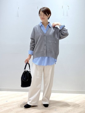 「アイテム（アクセサリー）」を使った、miinoさん（レディース・152cm・40代）の秋コーディネート