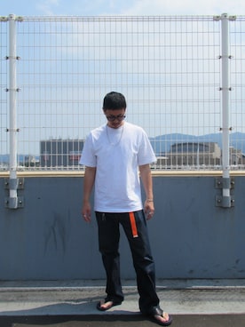 「アイテム（シューズ）」を使った、ysk.さん（メンズ・170cm）の夏コーディネート