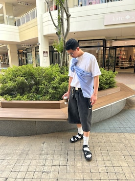 「WEGO（ウィゴー）のアイテム」を使った、ysk.さん（メンズ・170cm）の夏コーディネート