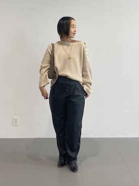 「BEN AMUN（ベンアムン）のアイテム」を使った、babyloneyuumiさん（レディース・158cm）の秋コーディネート