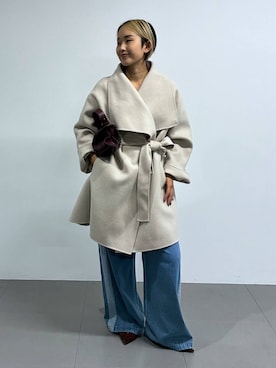 「HENRI EN VARGO（ヘンリエンヴァーゴ）のアイテム」を使った、babyloneyuumiさん（レディース・158cm）の秋コーディネート