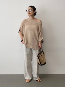 「BABYLONE（バビロン）のアイテム」を使った、babyloneyuumiさん（レディース・158cm）の春コーディネート