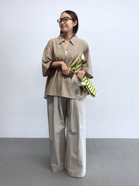 「BABYLONE（バビロン）のアイテム」を使った、babyloneyuumiさん（レディース・158cm）の夏コーディネート