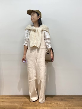 「アイテム（ハンドバッグ）」を使った、babyloneyuumiさん（レディース・158cm）の夏コーディネート