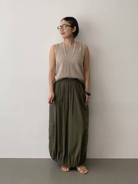 「BABYLONE（バビロン）のアイテム」を使った、babyloneyuumiさん（レディース・158cm）の春コーディネート