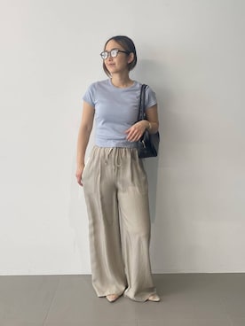 「BABYLONE（バビロン）のアイテム」を使った、babyloneyuumiさん（レディース・158cm）の春コーディネート