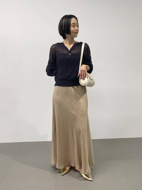 セール】キュプラスリットバイヤススカート（スカート