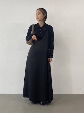 「アイテム（ワンピース/ドレス）」を使った、babyloneyuumiさん（レディース・158cm・20代）の秋コーディネート